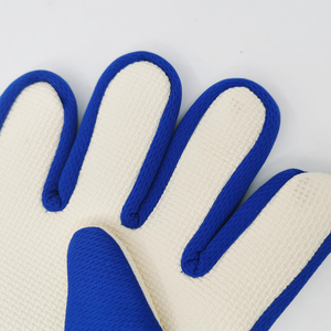 Gants de gardien de but en cuir pour enfants personnalisés, résistants à l'usure, antidérapants, en latex, avec protection des doigts pour le football - Product Image 2