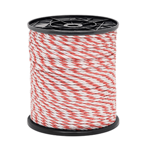 Fil électrique tressé de 2,5 mm pour clôture électrique domestique, clôture électrique pour moutons, chevaux, bovins, ferme, polyfil - Product Image 5