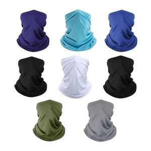 Nouvel Arrivage Cache-cou Noir, Bandana, Masque Facial, Protection Solaire Rafraîchissante, Protection Anti-UV - Product Image 5