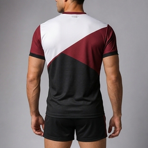 Wholesale Rugby Uniform <b>Cheap</b> Price Premium Quality Breathable <b>Light</b> Weight Custom Logo OEM Serviced Unisex Heat-Transfer - Product Image 2