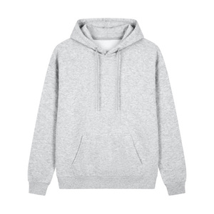 ชุดวอร์มกีฬาฤดูหนาวสำหรับผู้ชาย ระบายอากาศได้ดี มีเชือกผูก ฮู้ดดี้ผ้าฟลีซสีพื้น กางเกงจ็อกเกอร์ ขายส่ง - Product Image 6