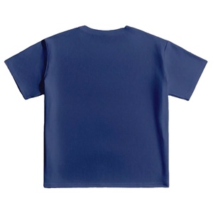 OEM/ODM Custom Breathable Casual Summer Men's T-shirt Workout Athletic Short Sleeve Gym Running Flannel 100% Cotton - Product Image 2