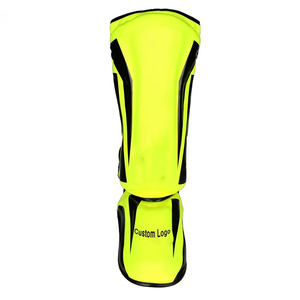 Wholesale Professional Kickboxing Shin Guards Customize Design/logo <b>Boxing</b> Shin Pad Premium Quality MMA Leg Protector Shin Pads - Product Image 2