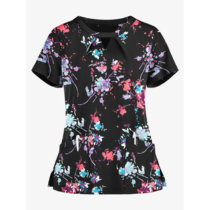 Women Medical Scrubs Uniform Custom Made Wholesale Hospital Staff Uniforms For Women Clothing For Sale - Product Image 6