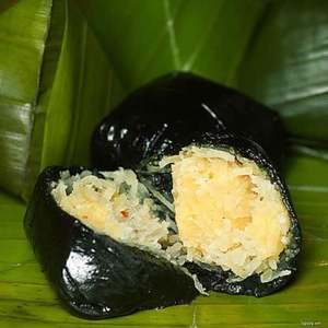 Polvo de Hoja de Ramie Verde Oscuro Premium para Cocinar Pasteles Tradicionales 7.05oz / 300g Fábrica de Vietnam 18 ANGLE - Product Image 2