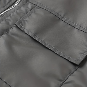 Blouson Bomber Homme de Qualité Supérieure, Personnalisable, Respirant, Vente en Gros à Prix Abordable, Col Montant, Fermeture Éclair, Coupe-Vent - Product Image 4