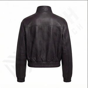 Tendance personnalisé femmes dernière conception chaud veste en cuir véritable à manches longues femmes veste en cuir 2025 personnalisé cuir dames - Product Image 3