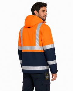 Chaqueta de Seguridad de Alta Visibilidad con Nuevo Diseño y Múltiples Bolsillos, Fabricada en Fábrica, Logotipo Personalizado Impreso, Chaquetas de Seguridad para la Construcción, Servicio OEM - Product Image 2