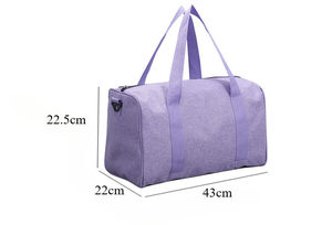Bolsa de Lona Personalizada con Logotipo, Económica, de Moda, Impermeable, Portátil, de Poliéster, para Baloncesto, Gimnasio, Deportes, Viajes - Product Image 3