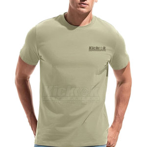 T-shirt en tricot pour homme de haute qualité, 100% coton, coupe décontractée, séchage rapide et respirant pour un confort durable - Product Image 2