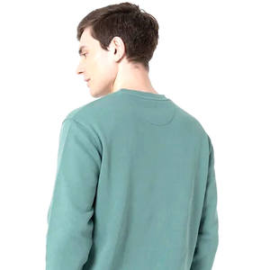 Sudaderas de Manga Larga para Hombre, Estampado por Transferencia de Calor, Color Sólido, Invierno, 100% Algodón, Felpa, Secado Rápido, Nuevo Estilo - Product Image 3