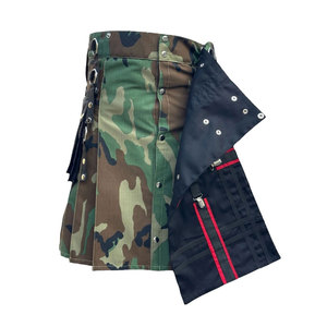 Kilt utilitaire hybride en coton à motif camouflage écossais pour hommes – Vente en gros - Product Image 5