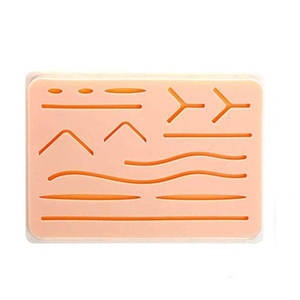Kit d'entraînement aux compétences médicales adaptatives avec coussin d'entraînement réaliste pour la fermeture des plaies, en acier inoxydable professionnel, par Dentavex - Product Image 6