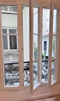 Ventanas Abatibles de PVC con Marco Estrecho Personalizadas al por Mayor para Dormitorio, Sala de Estar y Cocina