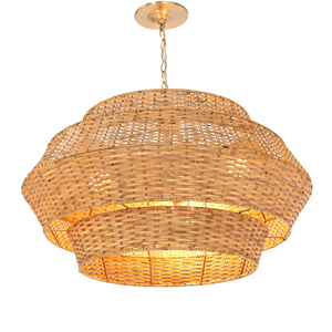 Direct Factory Price Bamboo Rattan Pendant Lamp Eco Friendly Ceiling <b>Light</b> OEM ODM Available - Product Image 4
