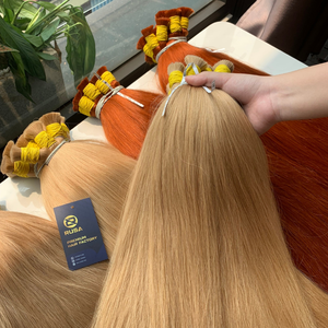 Extensiones de Cabello Humano Virgen Vietnamita, Doble Trama, Liso, Natural, Teñido, para Venta al Por Mayor - Product Image 2
