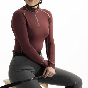 Ropa Ecuestre Transpirable de Alta Calidad para Mujer, Fabricada en India, Camiseta de Compresión Horsekraft para Montar a Caballo - Product Image 1
