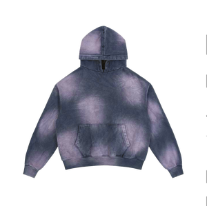 Sweat à capuche vintage pour hommes poids lourd pierre lavée à l'acide lavé par pulvérisation de haute qualité pour l'hiver - Product Image 5