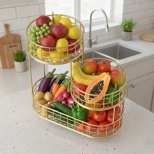 Panier de rangement métallique industriel robuste – Solution de stockage pour étagères de grande capacité - Product Image 3