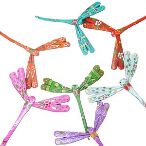 TUYET DUNG - Adorno de Libélula de Bambú Pintado a Mano, Juguete de Equilibrio, Recuerdo Navideño Hecho en Vietnam - Product Image 1
