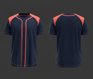 Entrega Rápida, Uniforme de Béisbol con Sublimación Completa |   Uniforme de Béisbol para Equipo con Logotipo y Números Personalizados |   Poliéster Transpirable - Product Image 1