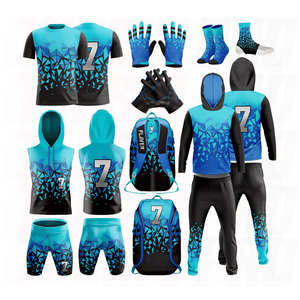 Ensemble complet d'uniformes de football 7 contre 7 – Offre spéciale usine – Uniformes de flag football, sacs, ensembles de compression, gants, chaussettes, tenues d'équipe, école - Product Image 1