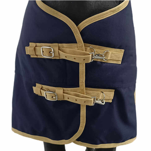 Wholesale <b>Waterproof</b> Winter Turnout Horse Rugs Heavy Duty Cotton Filled Stable <b>Blankets</b> with Custom Logo OEM Factory Supply - Product Image 1