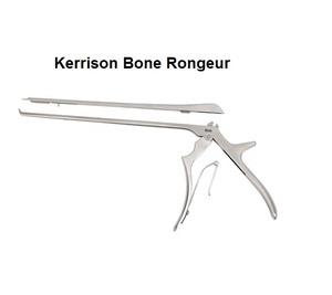 Heavy Duty Kerrison Rongeur Bone Rongeur Surgical <b>Instrument</b> Medical Grade Stainless Steel for Orthopedic Spine Surgery - Product Image 2