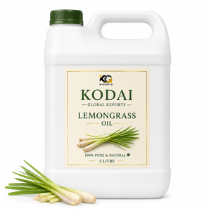 Aceite Esencial de Limoncillo de Tamil Nadu 100% Puro y Natural de Primera Calidad, Destilado al Vapor, para Aromaterapia y Cuidado Facial, Kodai Global Export - Product Image 1