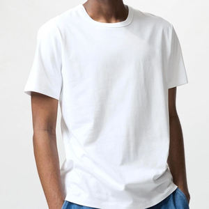 T-shirt en coton uni personnalisé, vente en gros, unisexe, doux, respirant, décontracté, pour impression et personnalisation de vêtements - Product Image 3