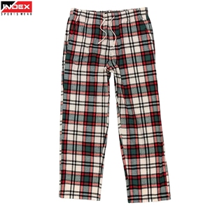 High Quality USA Flannel <b>Trouser</b> Plaid Jogger Pants Warm Fabric Relax Fit Casual Wear Wholesale Supply - Product Image 1