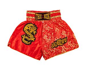 OEM Custom Unisex Boxing Shorts Sublimation Martial Arts Satin Finish Breathable Moisture Wicking Wholesale Factory OEM Factory - Product Image 5