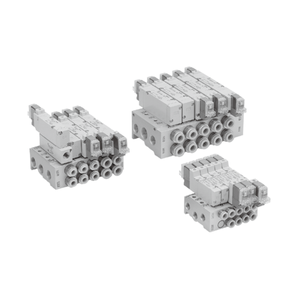 แบบจำลองชุดขั้วต่อนิวเมติกส์ VV5QZ35-03C6C-D ชิ้นส่วนนิวเมติก SMC - Product Image 3