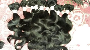 Extensiones de Cabello Humano Indio 100% Sin Procesar al por Mayor, Paquete de Cabello Virgen Crudo con Cutícula Alineada - Product Image 5