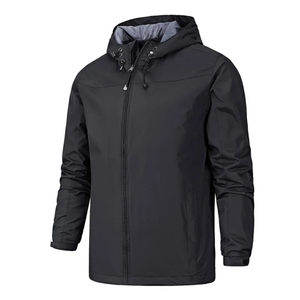 2026 Custom Men <b>Plus</b> <b>Size</b> Canvas <b>Jacket</b> Vintage <b>Waterproof</b> Windbreaker with Stand Collar Reflective Polyester for Outdoor Sports - Product Image 5