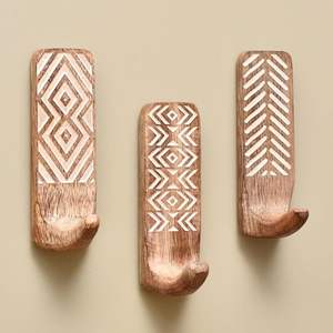 Eco-Friendly Wooden <b>Key</b> Holder Durable Home Decor with Handcrafted Style Mail & <b>Key</b> Wall <b>Organizer</b> - Product Image 4