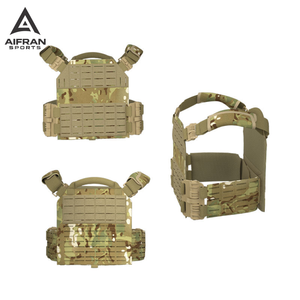 Chaleco de Liberación Rápida Aifran Sports para Entrenamiento al Aire Libre, Portaplacas Ajustable con Sistema Modular MOLLE - Product Image 3