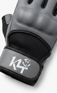 Guantes de Fitness K4 de Medio Dedo, Ligeros (0.5 kg), de Neopreno, con Correa Ajustable para la Muñeca, para Levantamiento de Pesas, Entrenamiento en Gimnasio, Unisex - Product Image 5