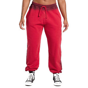 Pantalones Jogger de Felpa de Algodón Orgánico para Mujer, de Alta Calidad, con Lavado Ácido, Estilo Moderno, Personalizados con Efecto Desgastado por el Sol, para Invierno - Product Image 1