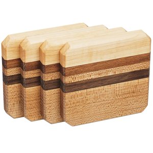 Handmade Wooden Cup Rest Coaster Set Natural Beverage <b>Protection</b> Mats for Luxury Dining <b>Table</b> Decoration - Product Image 3