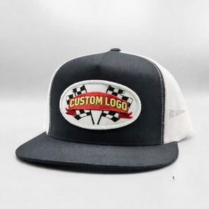 Hip Hop Cap With Custom 3D Logo Embroidery 5 Panel Baseball Cap for Men Trucker <b>Hat</b> Wholesale <b>Summer</b> High Quality Mesh Sport Cap - Product Image 4