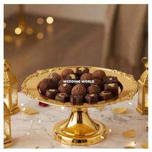 Expositor de chocolate metálico decorativo de lujo, última colección árabe, hecho a mano, nuevo tazón de chocolate de diseño. - Product Image 1