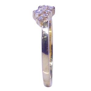 14K Gold Plated Luxury Classic Channel Setting Round Brilliant Cut Diamond Unisex <b>Engagement</b> Wedding & Anniversary Party <b>Rings</b> - Product Image 4