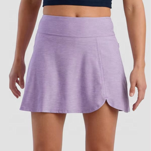 Hot Selling OEM ODM Service Women's Athletic Skirt Workout Running Pleated Skirt Pockets High Waist Mid-Calf Quick Dry - Product Image 1