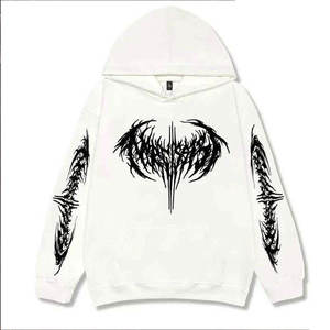 เสื้อฮู้ดผู้ชายคุณภาพสูง กำลังฮิต ผ้าฝ้ายฟลีซ 100% มีกระเป๋า ชายเสื้อแบบริบ ย้อมสีพื้น ระบายอากาศได้ดี แห้งเร็ว - Product Image 2