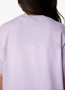 Conjunto de Camiseta Holgada de Color Sólido para Mujer con Pantalones Cortos, Cuello Redondo, Manga Corta, Algodón Jersey, Estilo Casual para Primavera/Verano - Product Image 3