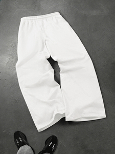 Hot Sale Lightweight <b>Men</b> Jogger Pants High Waist 100% Cotton Flared <b>Trouser</b> Custom <b>Printed</b> Logo Patchwork Flared <b>men's</b> <b>trousers</b> - Product Image 4
