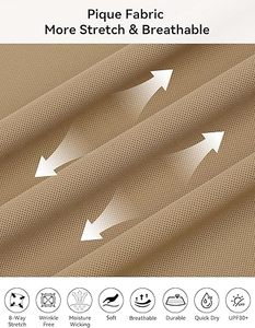 Camisas de Golf de Piqué de Alta Calidad para Hombre, Manga Corta, Elásticas, Informales de Negocios, Polos para Hombre - Product Image 3