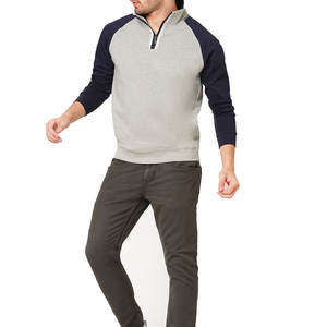 Sudaderas de Hombre de Alta Calidad con Media Cremallera, 100% Algodón, Forro Polar, Ecológicas, Transpirables, Venta al Por Mayor - Product Image 4