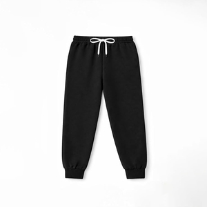 <b>Men</b> Jogger Sweatpants Cotton Fleece Fabric Loose Fit <b>Elastic</b> Waist Cuffed Leg Warm Casual Streetwear Training <b>Trousers</b> - Product Image 4